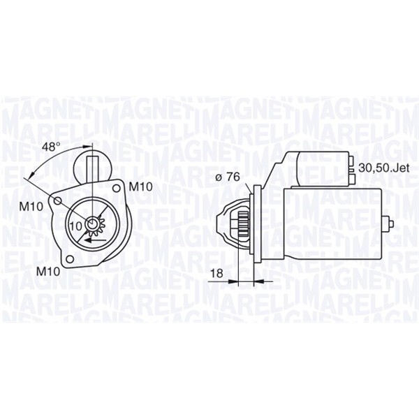 Слика на Анласер MAGNETI MARELLI 063280008010