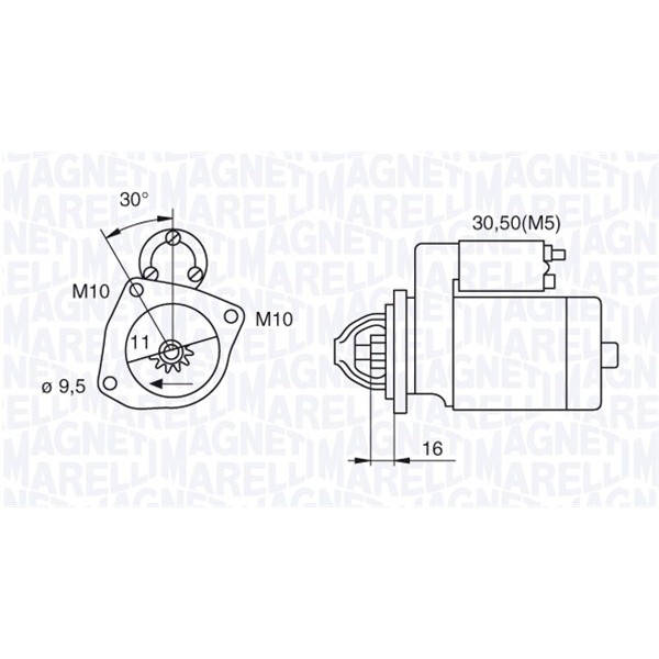 Слика на Анласер MAGNETI MARELLI 063280029010