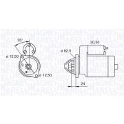 Слика 1 $на Анласер MAGNETI MARELLI 063296843010