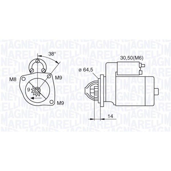 Слика на Анласер MAGNETI MARELLI 063521130060