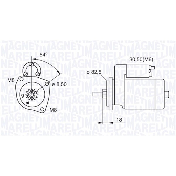 Слика на Анласер MAGNETI MARELLI 063521130070