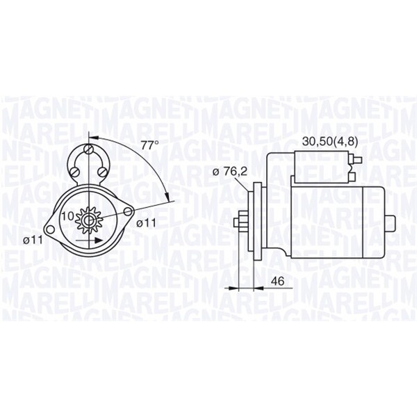 Слика на Анласер MAGNETI MARELLI 063521230160