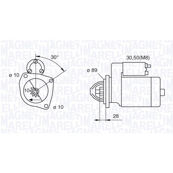 Слика на Анласер MAGNETI MARELLI 063522188120