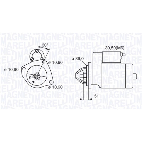 Слика на Анласер MAGNETI MARELLI 063522310030