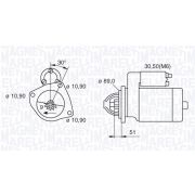 Слика 1 $на Анласер MAGNETI MARELLI 063522310030