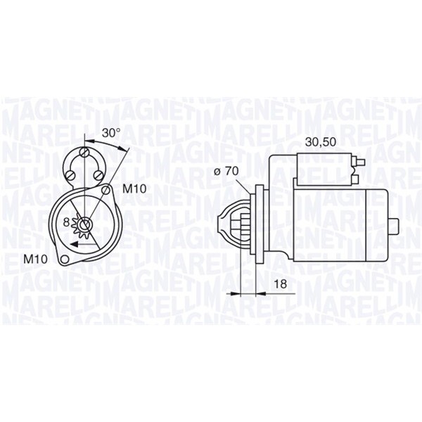 Слика на Анласер MAGNETI MARELLI 063522618010