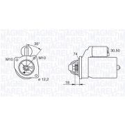 Слика 1 $на Анласер MAGNETI MARELLI 063522624010