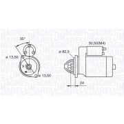 Слика 1 $на Анласер MAGNETI MARELLI 063523620760