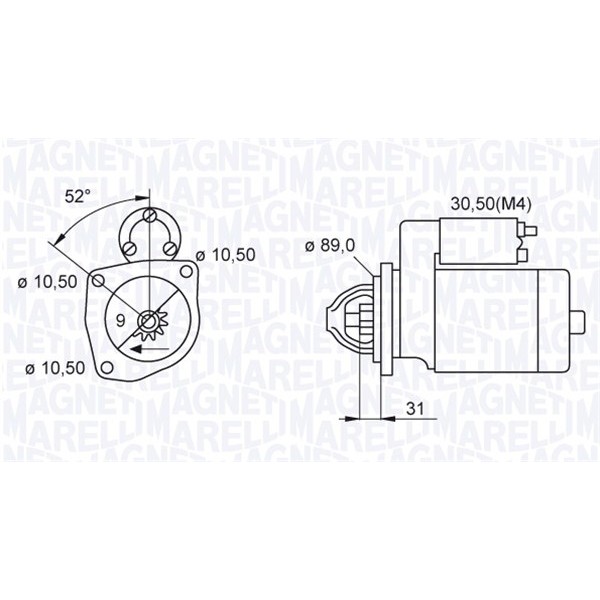 Слика на Анласер MAGNETI MARELLI 063523623050