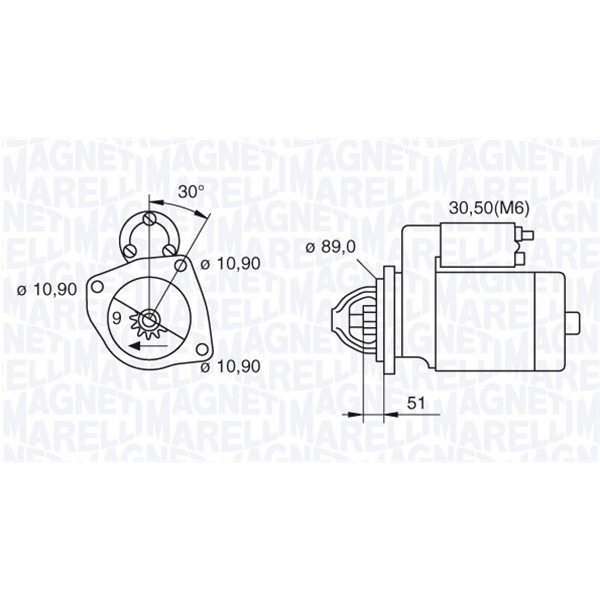 Слика на Анласер MAGNETI MARELLI 063523673030