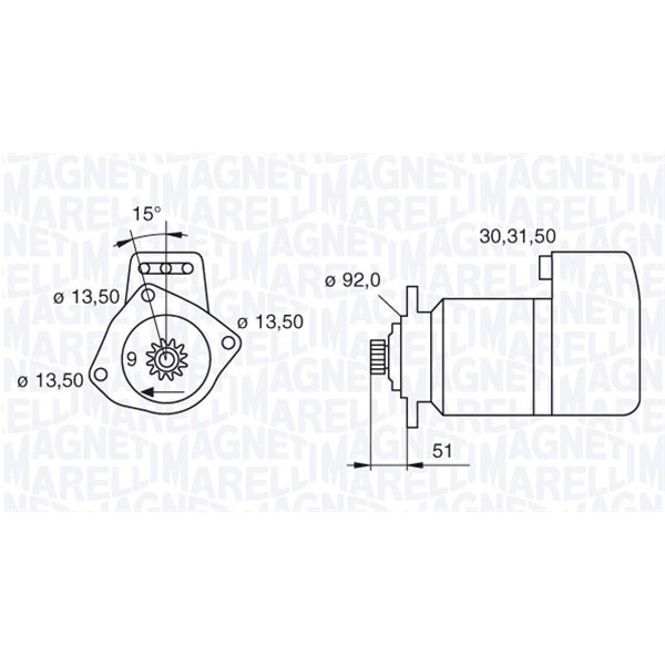 Слика на Анласер MAGNETI MARELLI 063524160780