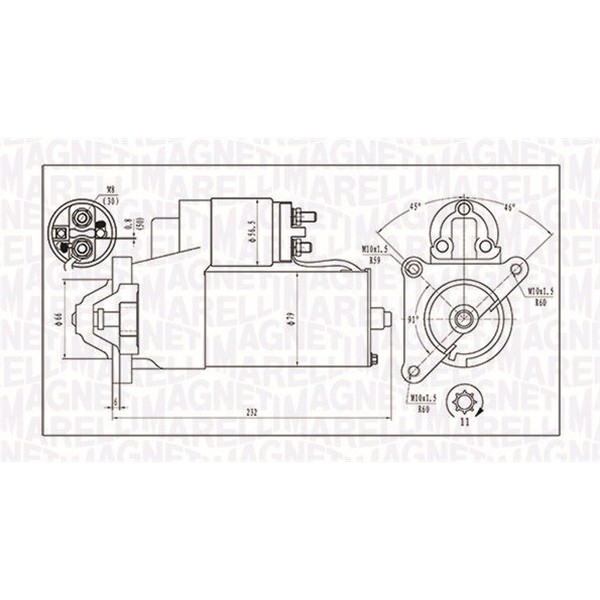 Слика на Анласер MAGNETI MARELLI 063720373010 за Citroen Jumper Platform 2.0 BlueHDi 130 - 130 коњи дизел