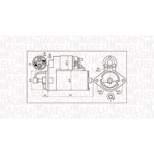 Слика на Анласер MAGNETI MARELLI 063720984010 за BMW 3 Sedan E36 325 tds - 143 коњи дизел