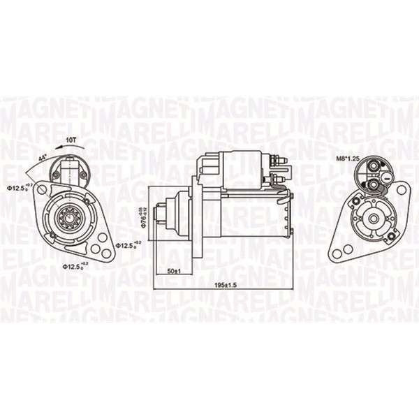 Слика на Анласер MAGNETI MARELLI 063721294010 за Skoda Superb (3T4) 1.8 TSI 4x4 - 160 коњи бензин