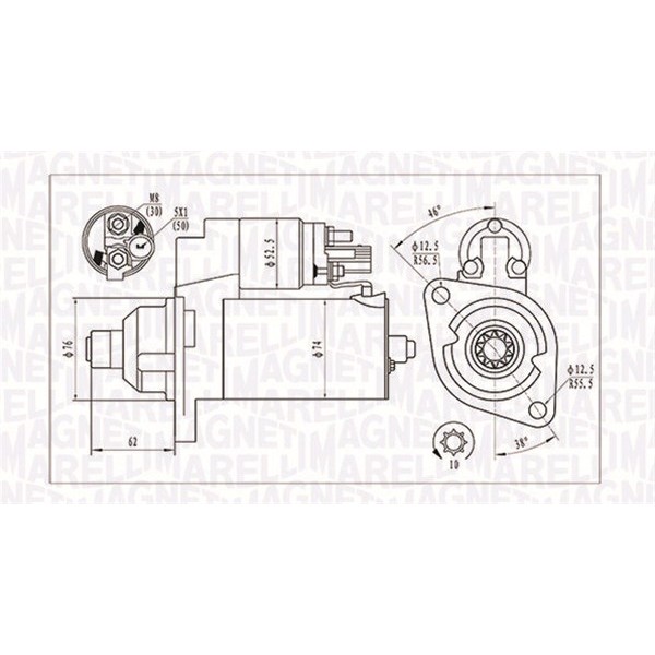 Слика на Анласер MAGNETI MARELLI 063721323010 за Seat Toledo 3 (5P2) 2.0 TDI - 140 коњи дизел