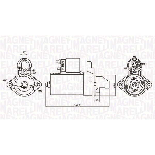 Слика на Анласер MAGNETI MARELLI 063721406010 за BMW 1 E81, E87 120 d - 163 коњи дизел