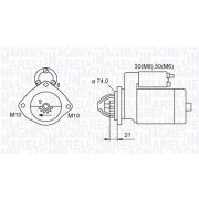 Слика 2 на Анласер MAGNETI MARELLI 063721406010