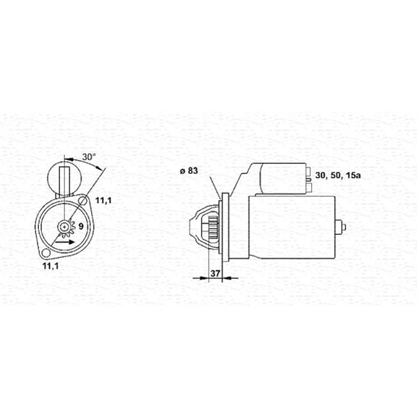 Слика на Анласер MAGNETI MARELLI 943241040010