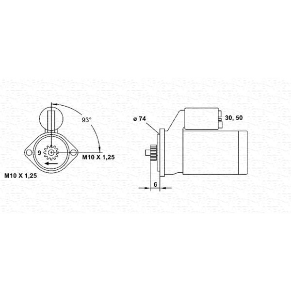 Слика на Анласер MAGNETI MARELLI 943241043010