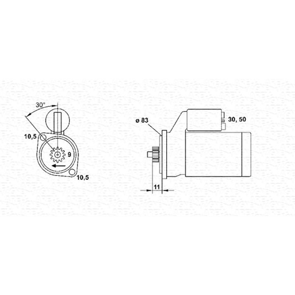 Слика на Анласер MAGNETI MARELLI 943241073010