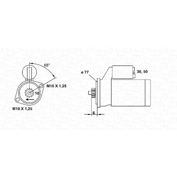 Слика на Анласер MAGNETI MARELLI 943241077010