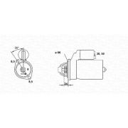 Слика 1 $на Анласер MAGNETI MARELLI 943251052010