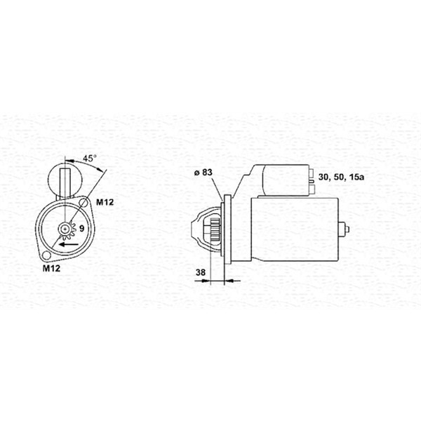 Слика на Анласер MAGNETI MARELLI 943251223010