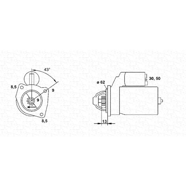 Слика на Анласер MAGNETI MARELLI 943251274010