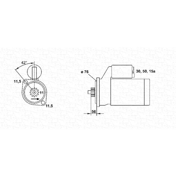 Слика на Анласер MAGNETI MARELLI 943251322010