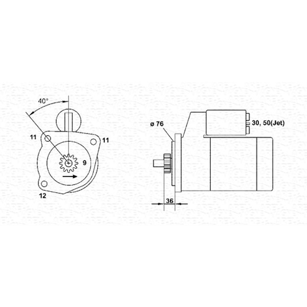 Слика на Анласер MAGNETI MARELLI 943251326010