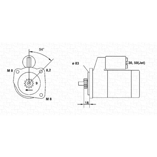 Слика на Анласер MAGNETI MARELLI 943251328010