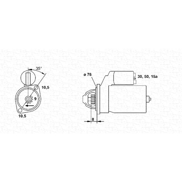 Слика на Анласер MAGNETI MARELLI 943251455010