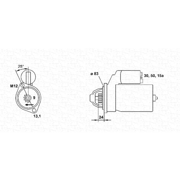 Слика на Анласер MAGNETI MARELLI 943251648010