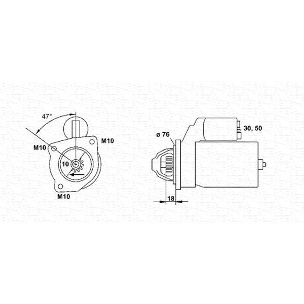 Слика на Анласер MAGNETI MARELLI 943251656010