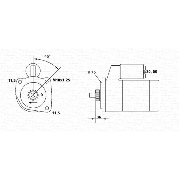 Слика на Анласер MAGNETI MARELLI 943251908010