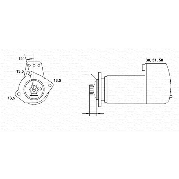 Слика на Анласер MAGNETI MARELLI 943252242010