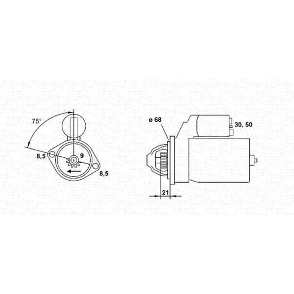 Слика на Анласер MAGNETI MARELLI 943254082010