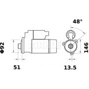 Слика 1 $на Анласер MAHLE MS 101