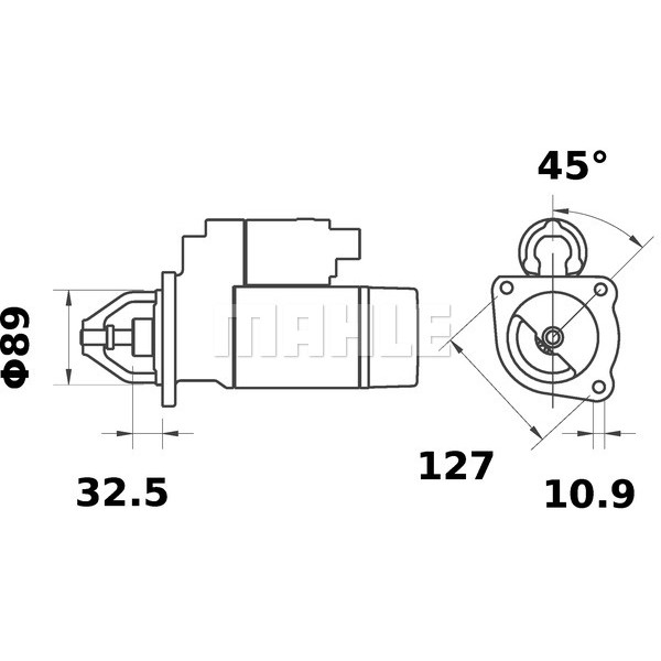 Слика на Анласер MAHLE MS 130