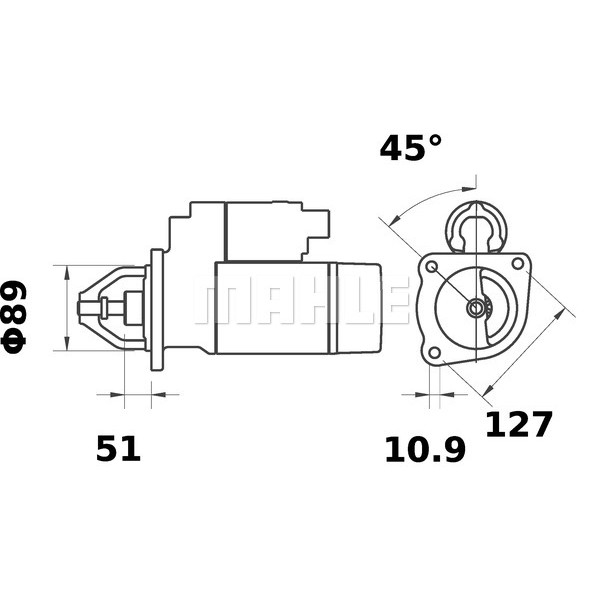 Слика на Анласер MAHLE MS 18