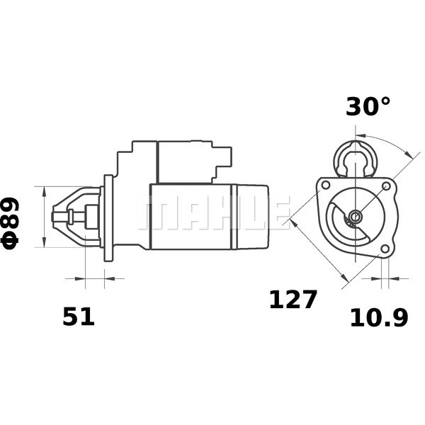 Слика на Анласер MAHLE MS 191