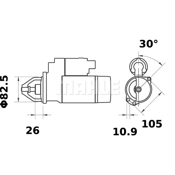 Слика на Анласер MAHLE MS 219