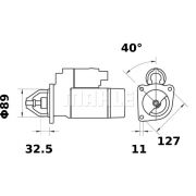 Слика 1 $на Анласер MAHLE MS 257