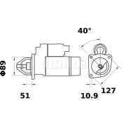 Слика 1 $на Анласер MAHLE MS 263