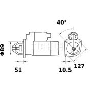 Слика 1 $на Анласер MAHLE MS 322