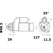 Слика 2 $на Анласер MAHLE MS 349