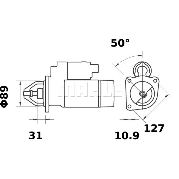 Слика на Анласер MAHLE MS 362