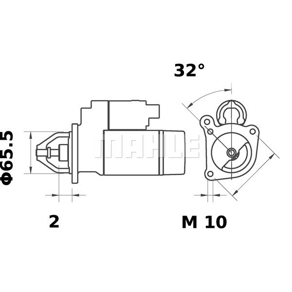 Слика на Анласер MAHLE MS 376