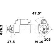 Слика 1 $на Анласер MAHLE MS 378