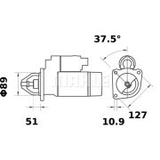 Слика 1 $на Анласер MAHLE MS 440